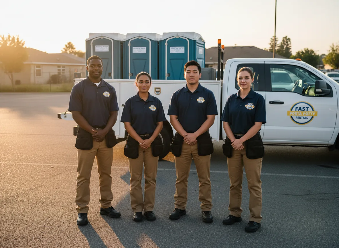 Standard Porta Potty Rentals company in Ringle, WI